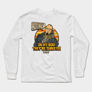 VINTAGE WKRP OH MY GOD! Long Sleeve T-Shirt